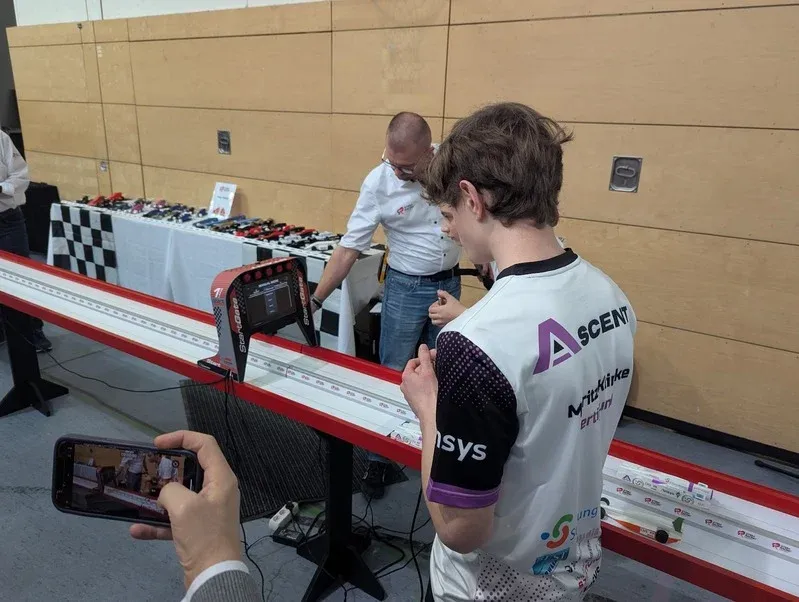 Foto von der Rennbahn