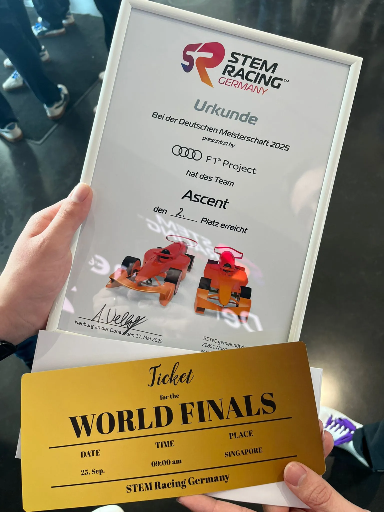 Foto von unseren Preisen